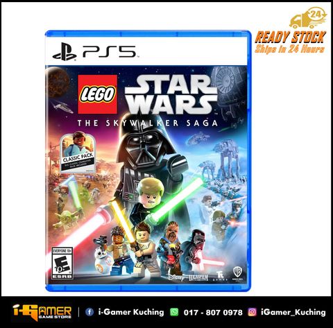 PS5 LEGO STARS SKYWALKER SAGA GALACTIC EDI  (ASIA R3  ENG CHN 中文字幕)