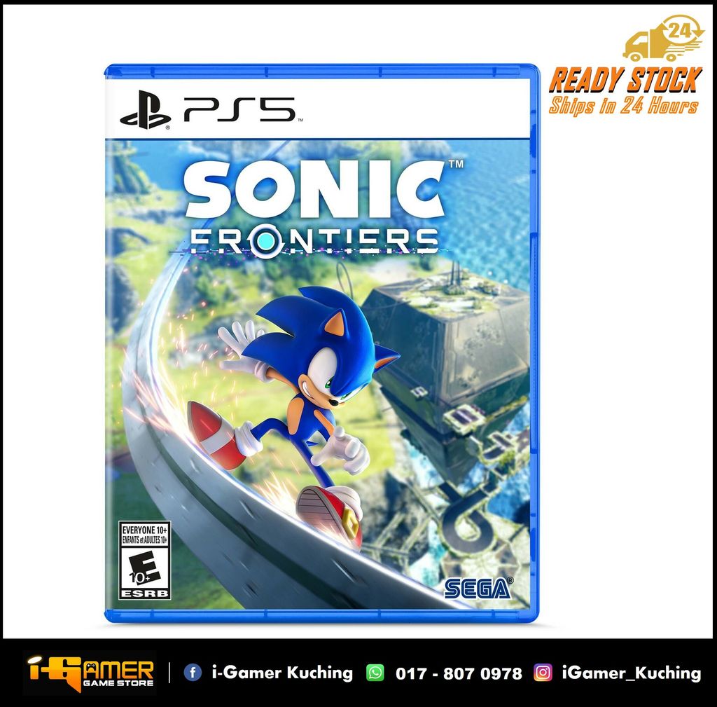 PS5 SONIC FRONTIERS R3 ENG
