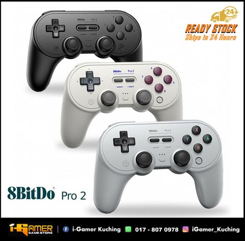 NS PC 8BITDO PRO 2 BLUETOOTH CONTROLLER -1