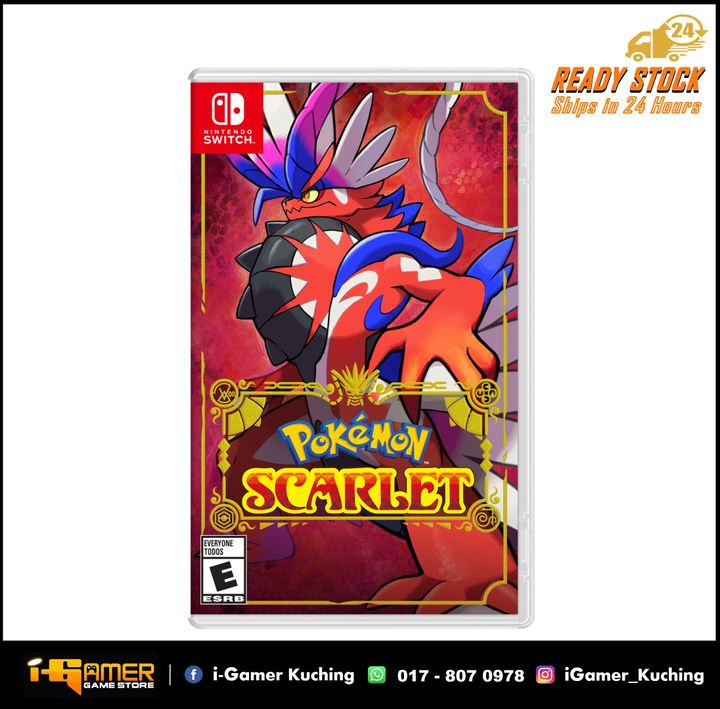 NS POKEMON SCARLET (ENG CHN 中文字幕)