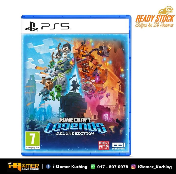 PS5 Minecraft Legends Deluxe Edition