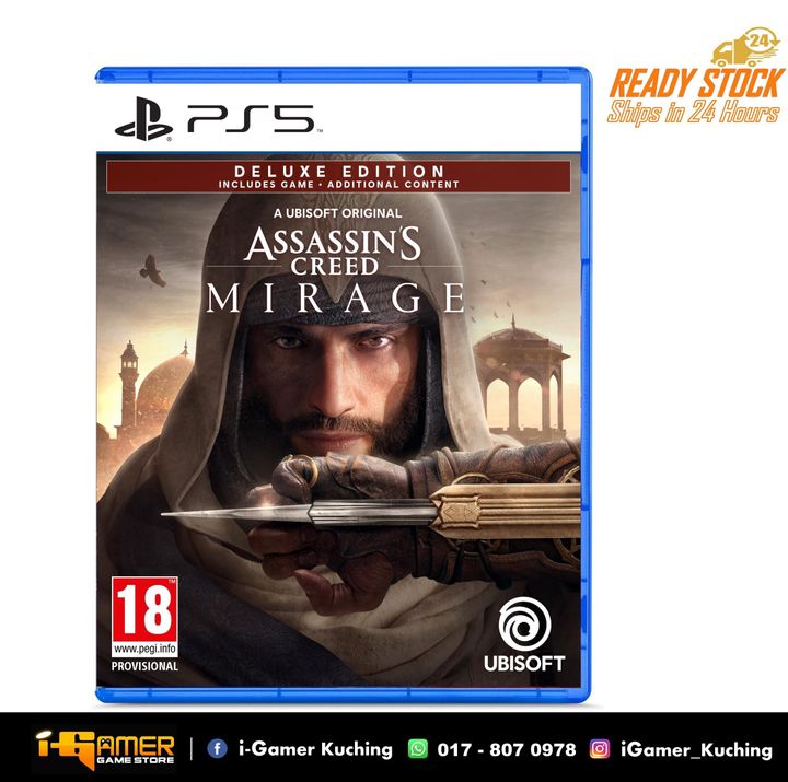 PS5 Assassin's Creed Mirage Deluxe Edition