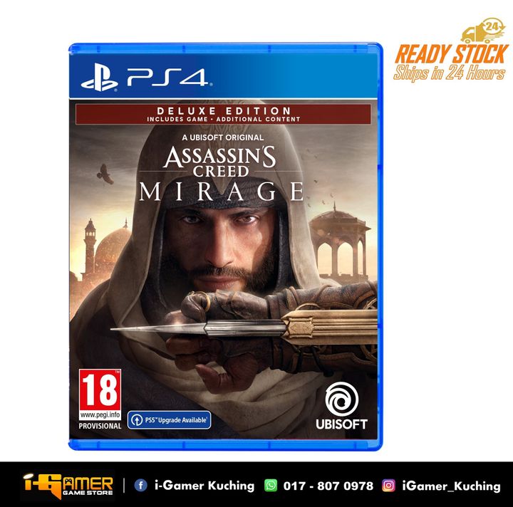 PS4 Assassin's Creed Mirage Deluxe Edition