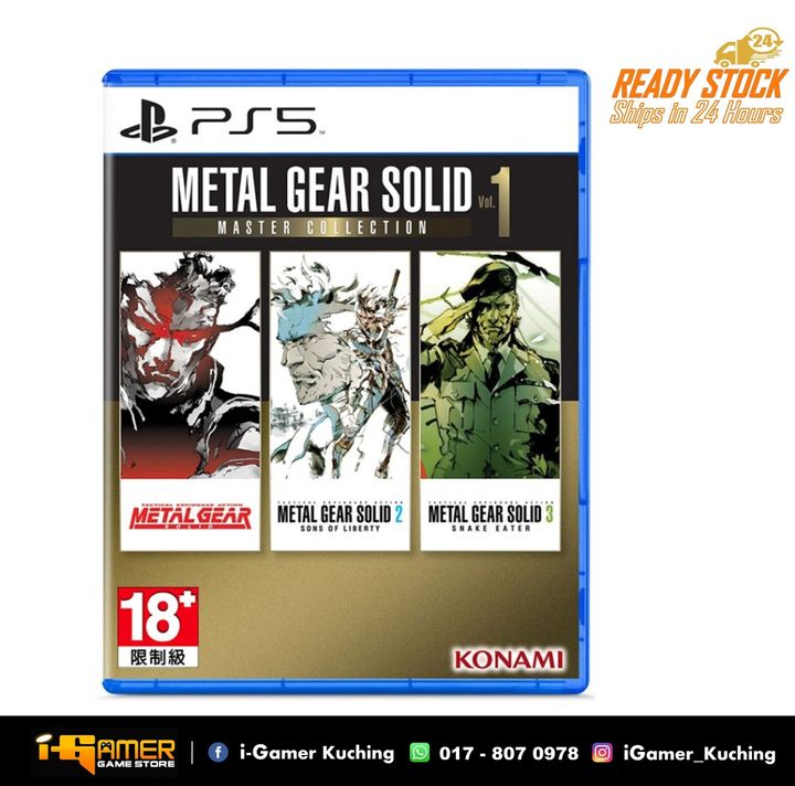 PS5 Metal Gear Solid Master Collection VOL.1