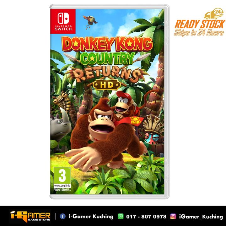 NS Donkey Kong Country Returns HD