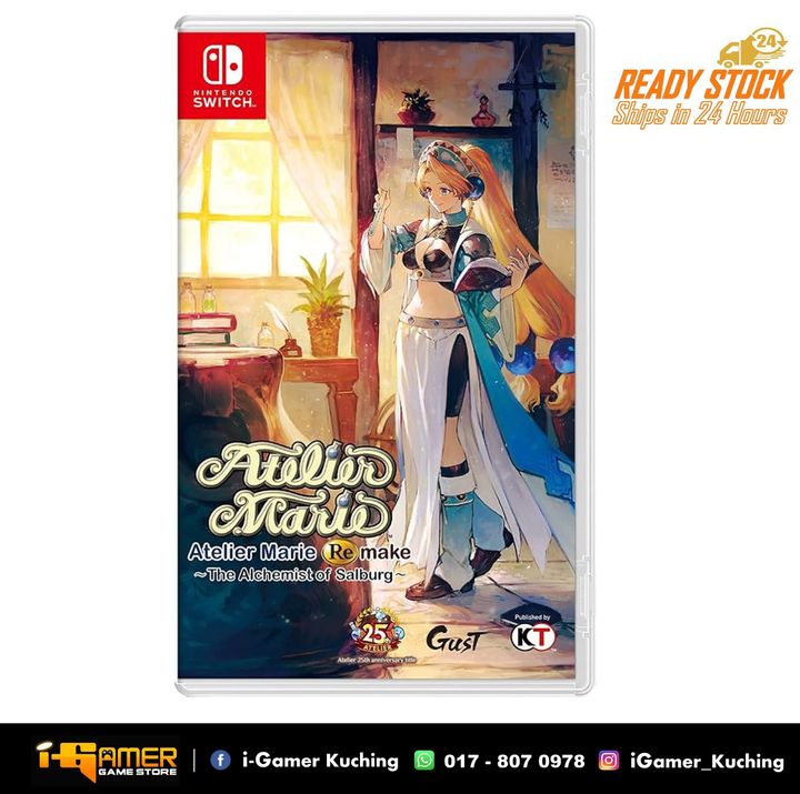 NS Atelier Marie Remake The Alchemist of Salburg (ENG)