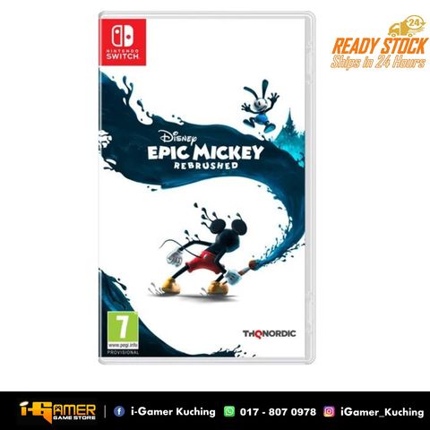 NS Disney Epic Mickey Rebrushed