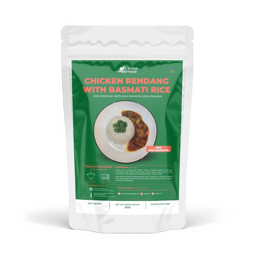 chicken rendang rice