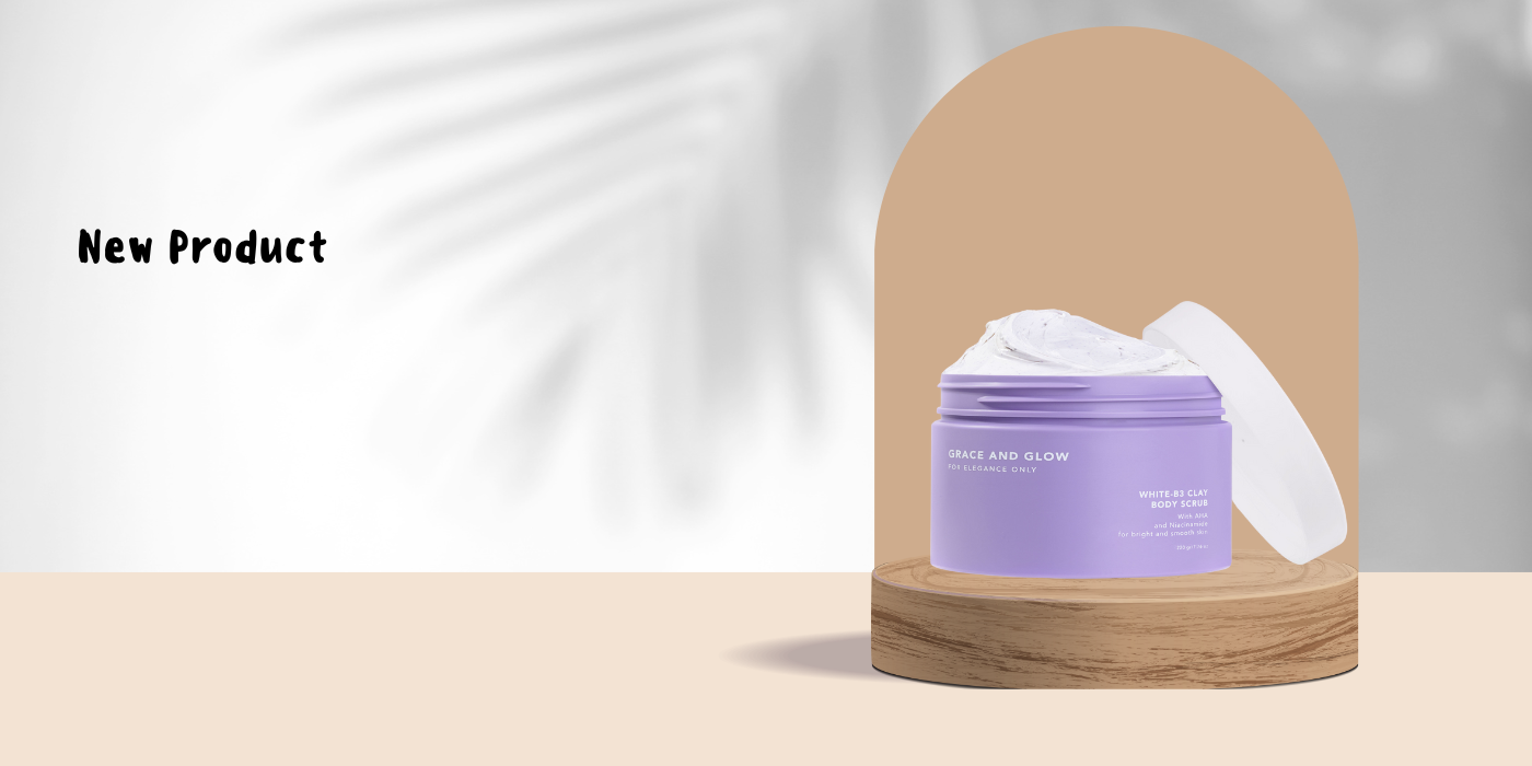 Grace & Glow White-B3 Clay Body Scrub | High End Expert