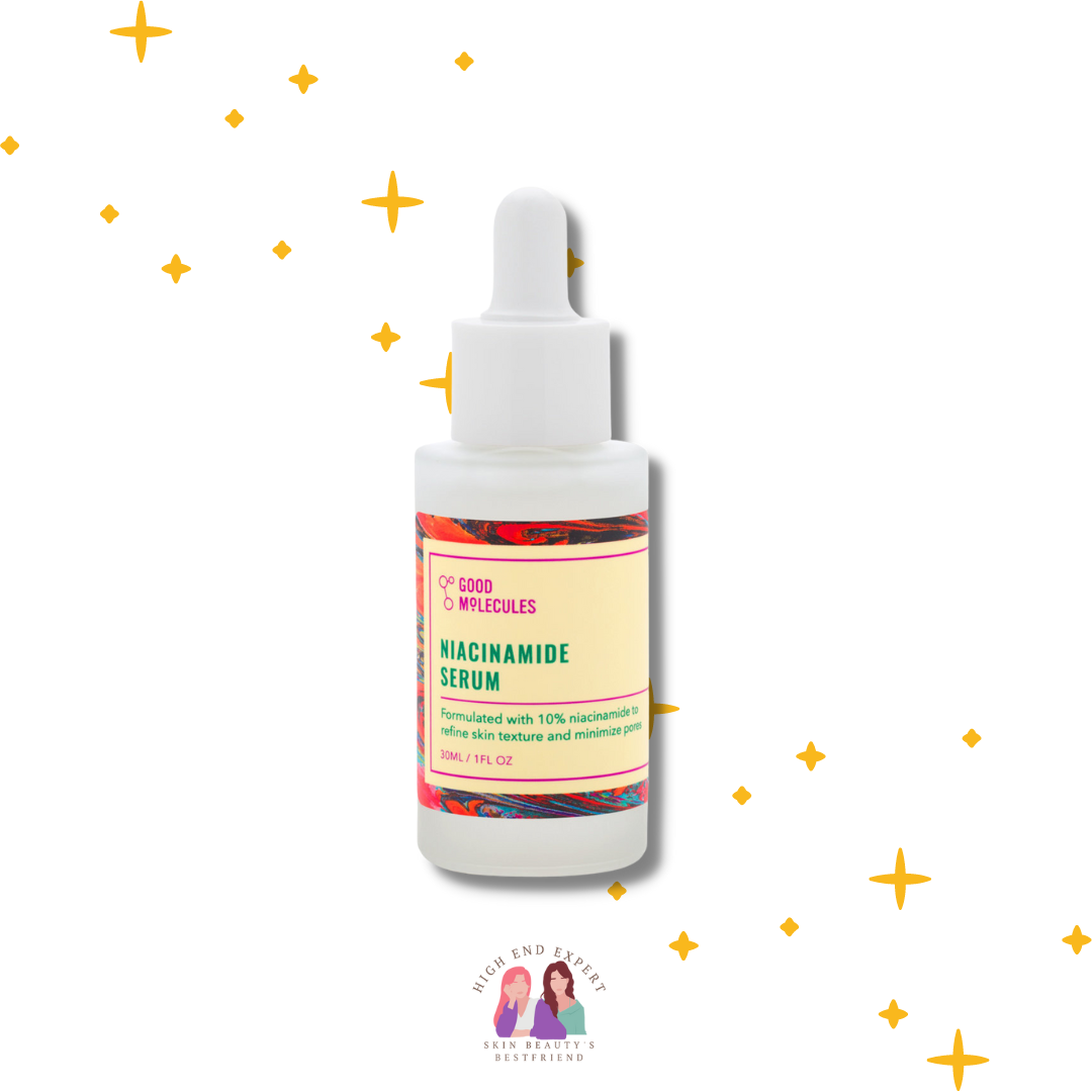 Good Molecules Niacinamide Serum - 10% Niacinamide Balancing B3 Facial  Serum for Acne, Tone, Texture - Brightening and Hydrating Skincare for Face