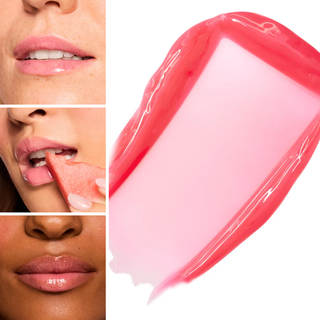 Fresh Kiss Glossy Balm Watermelon Sugar - Sheer hot pink 