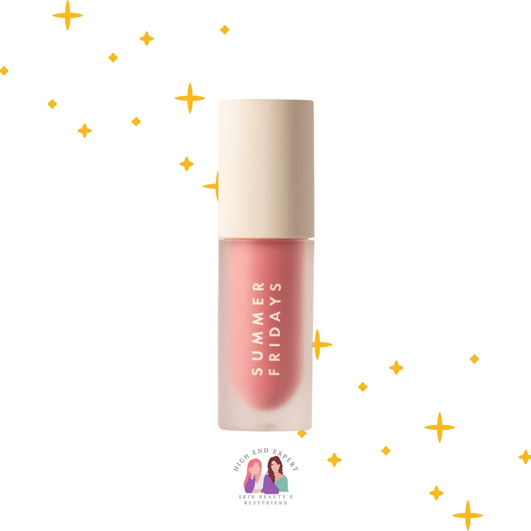 Summer Friday Lip oil Rosebud