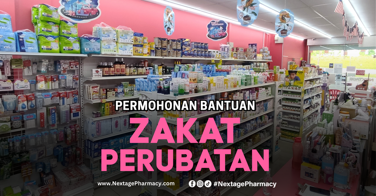 Bantuan Zakat Perubatan di Farmasi Nextage