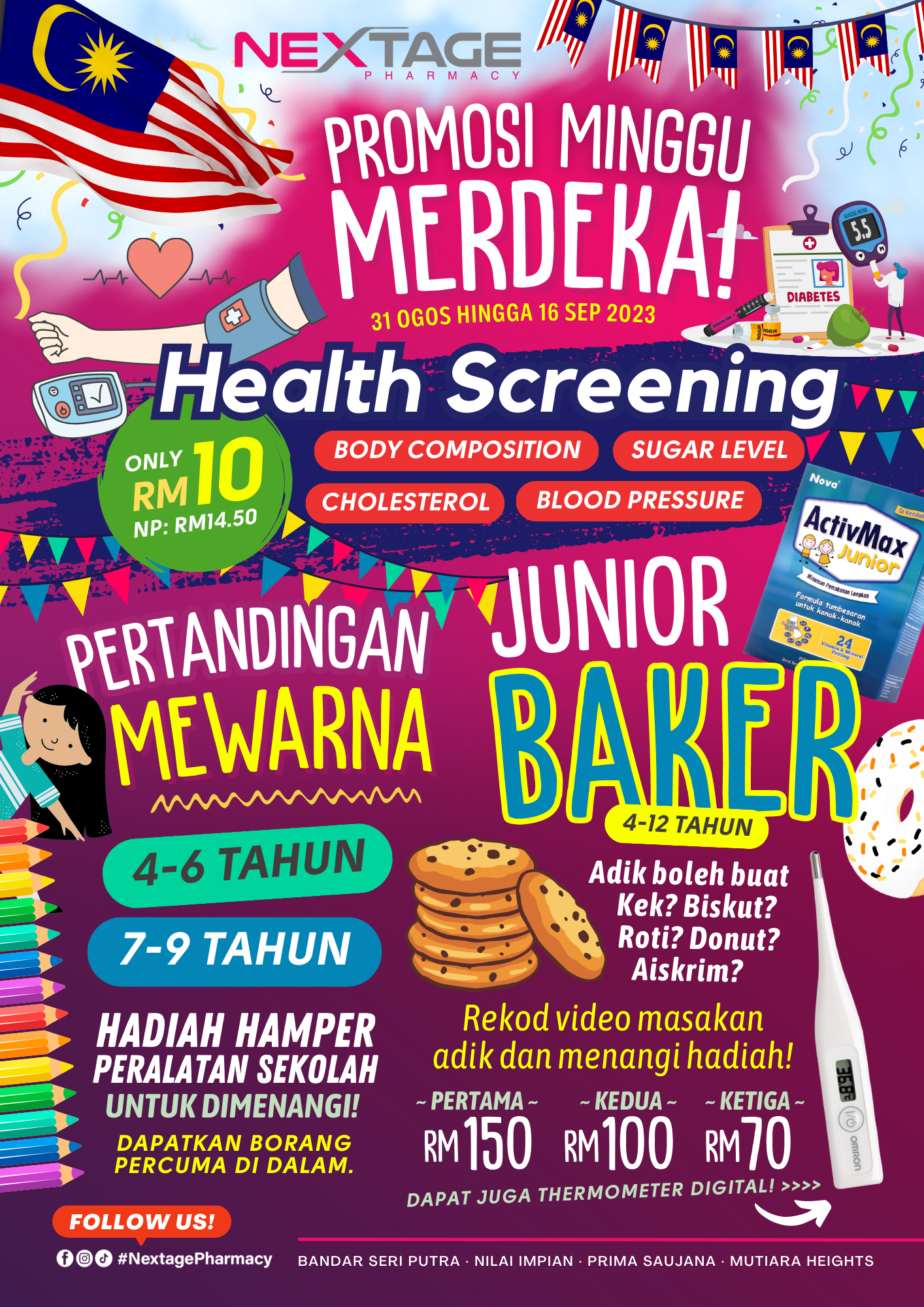 NX merdeka promo poster pintu 2 