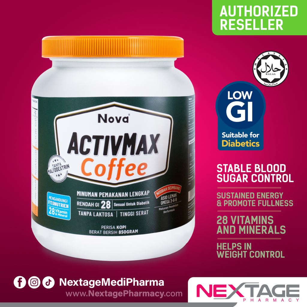 nextage nova activmax diabetes coffee.png