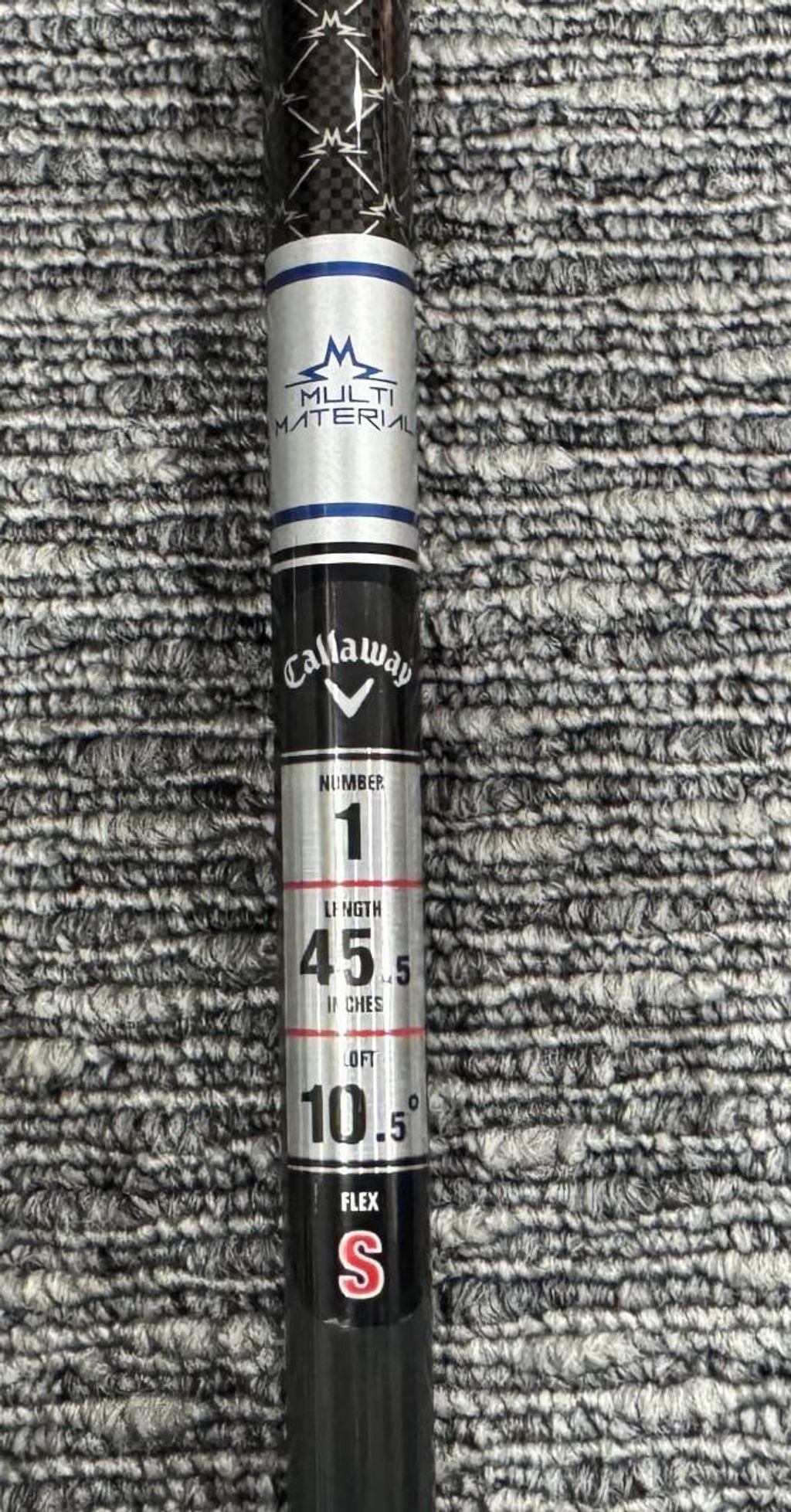 2025-11-20 Callaway PARADYM Ai SMOKE MAX 1號木桿10.5度可調式桿身搭配TENSEI 50 硬度S附桿頭套-5