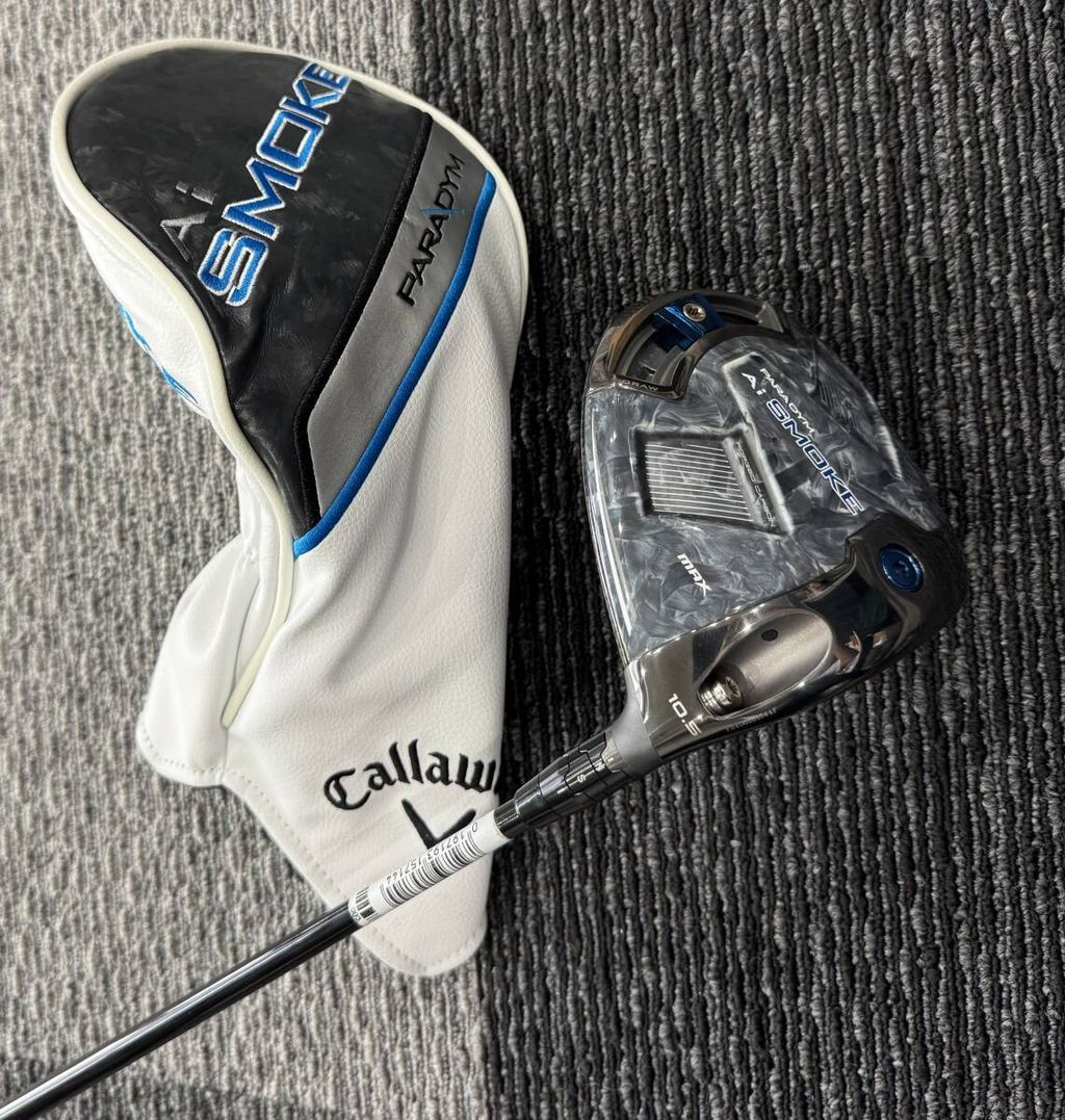2025-11-20 Callaway PARADYM Ai SMOKE MAX 1號木桿10.5度可調式桿身搭配TENSEI 50 硬度S附桿頭套-1