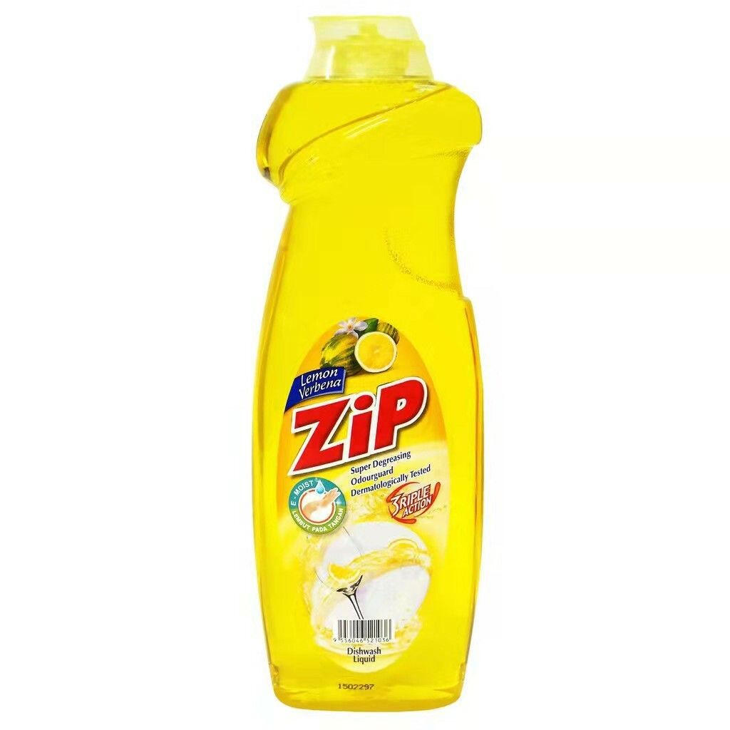 Zip Dishwashing Liquid/Pencuci Pinggan [900ML] Lemon / Lime / Ginger
