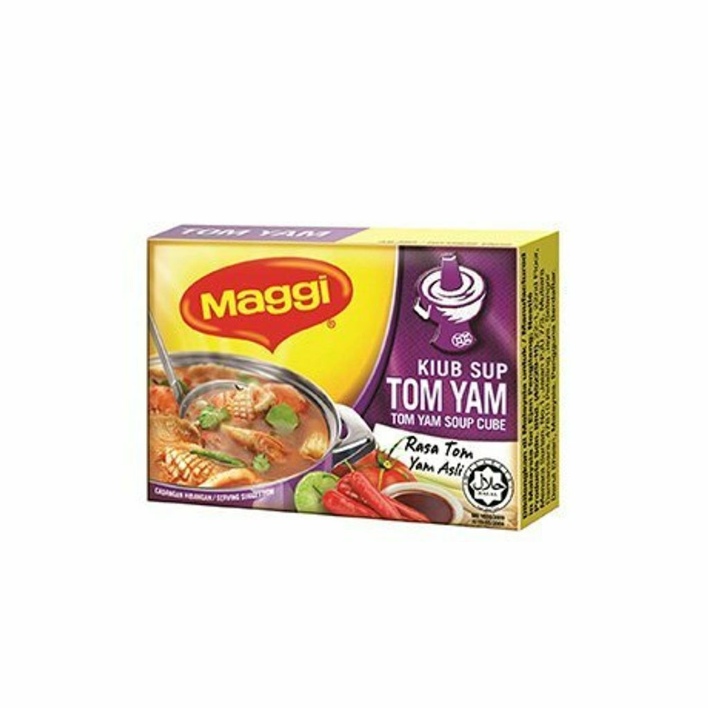MAGGI Stock Cube / Kiub Pati MAGGI / MAGGI Flavoured Seasonings [60G] (Tom  Yam / Ayam / Ikan Bilis) – Wunilink Grocer