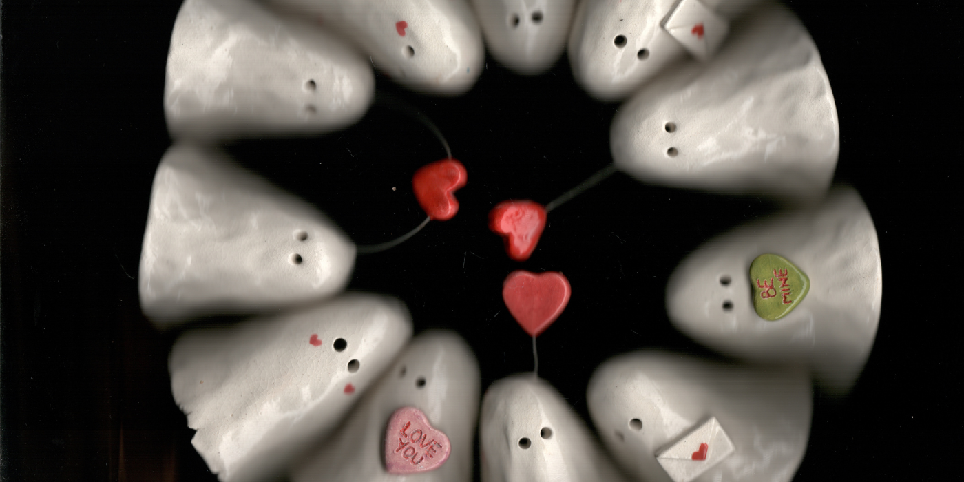 ItchyHands Ceramics | lover ghosts
