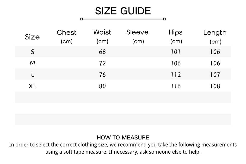 SIZE CHART (50)