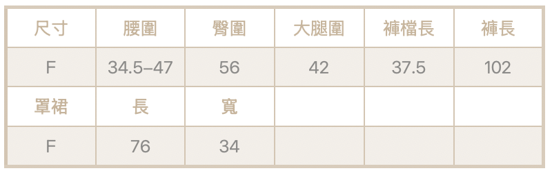罩裙褲