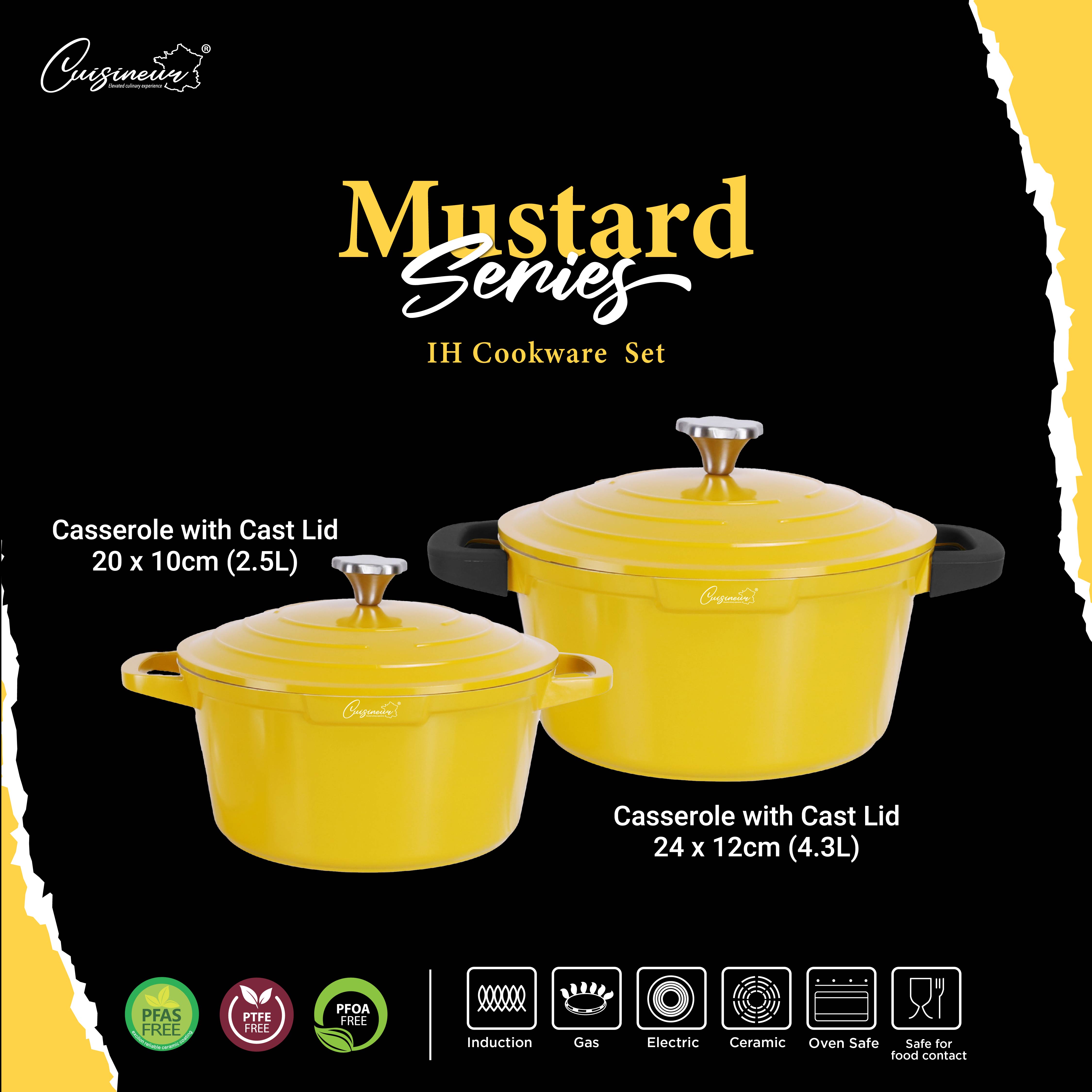PRODUCT DETAILS Mustard-2pcs pot