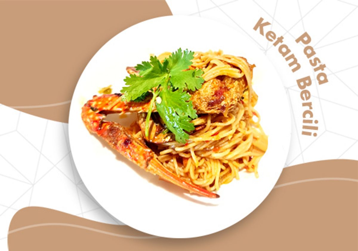 Resipi Chili Crab Pasta (Pasta Ketam Bercili)