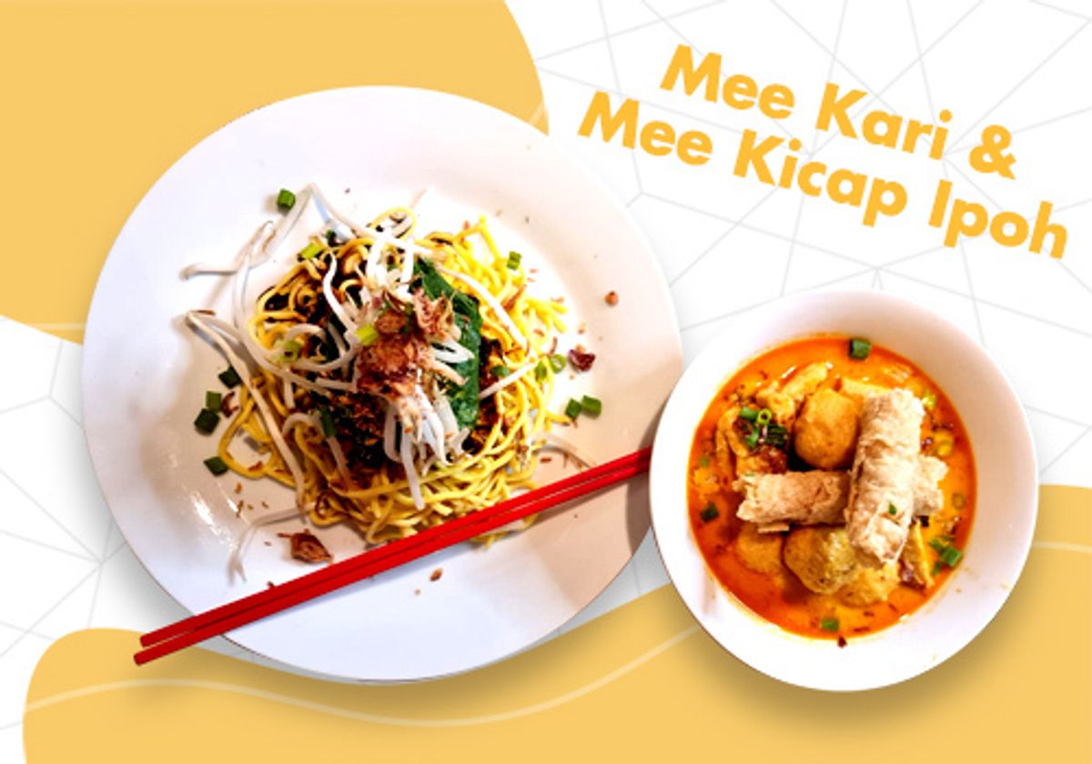 Resipi Mee Kari & Mee Kicap Ipoh