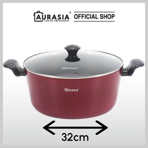 32cm Casserole with Lid