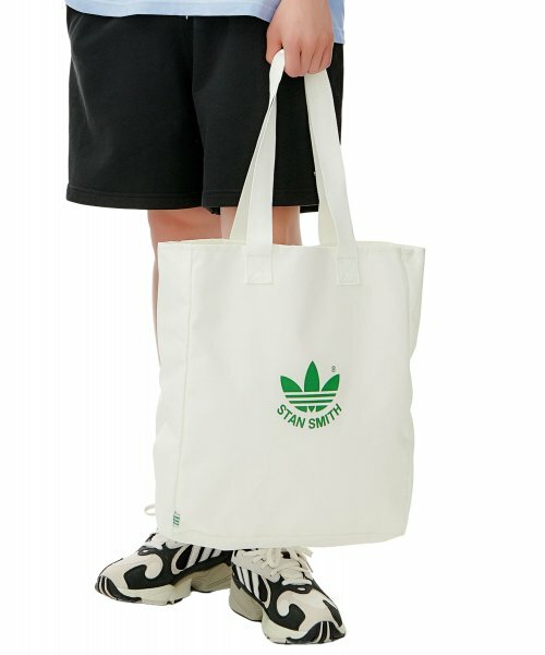 ADIDAS] STAN SMITH SHOPPER BAG - WHITE 