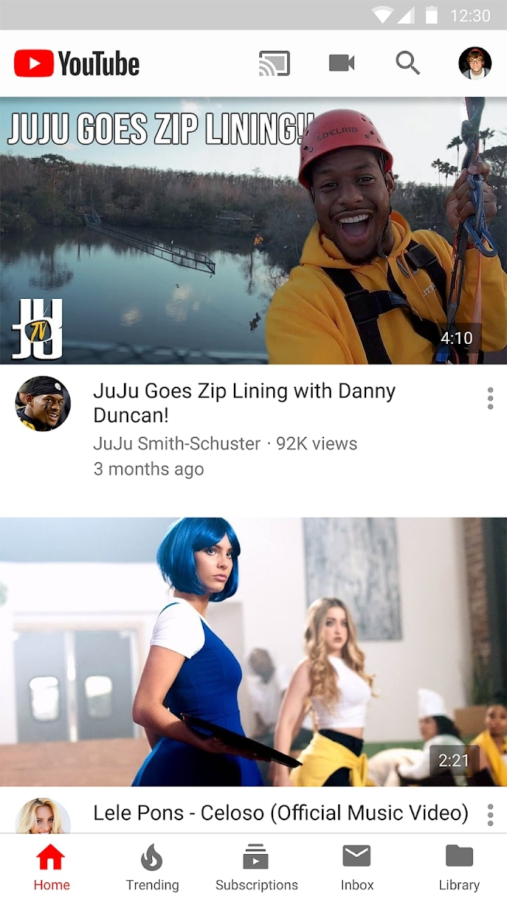 YouTube for android