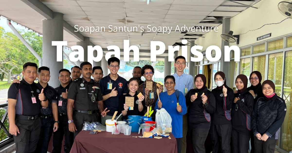 Turning Kitchen Waste into Suds: A Soapy Adventure at Tapah Prison