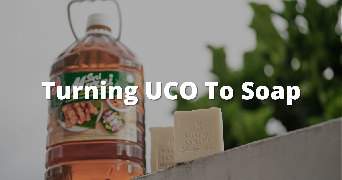 Turning uco to soap