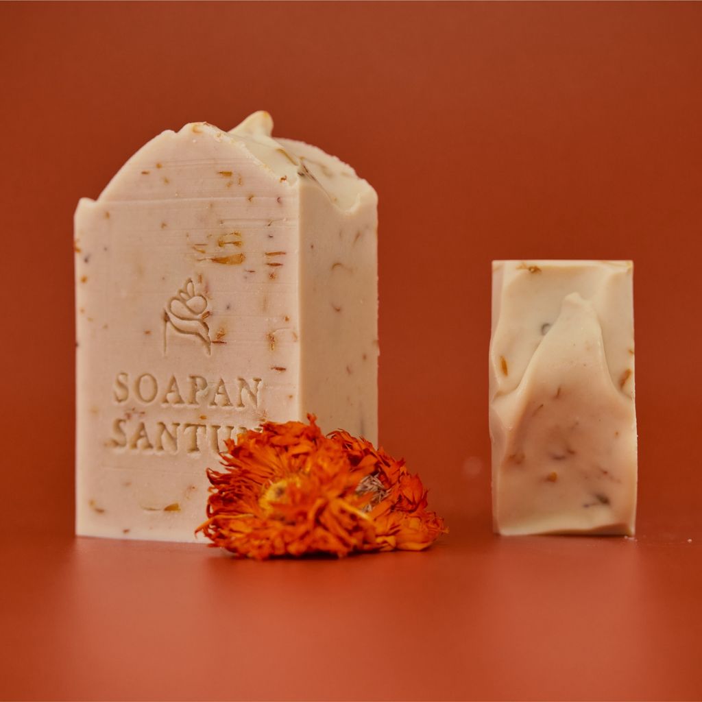 Soapan Santun Calendula Homemade Soap 3