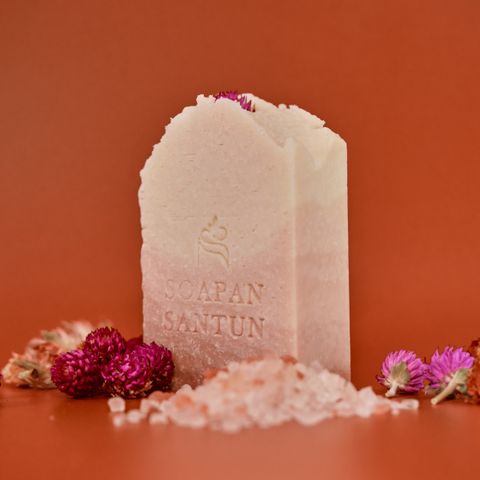 Soapan Santun Himalayan Salt Homemade Soap 1