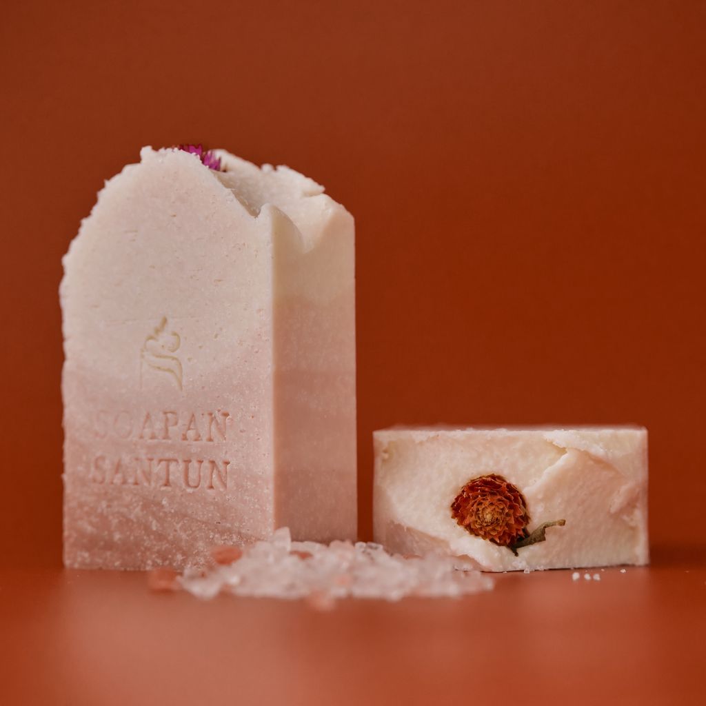 Soapan Santun Himalayan Salt Homemade Soap 5