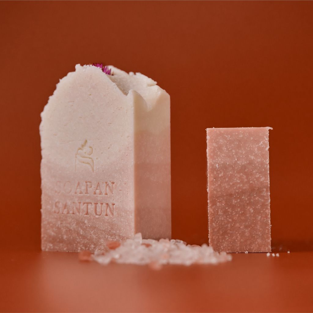 Soapan Santun Himalayan Salt Homemade Soap 4