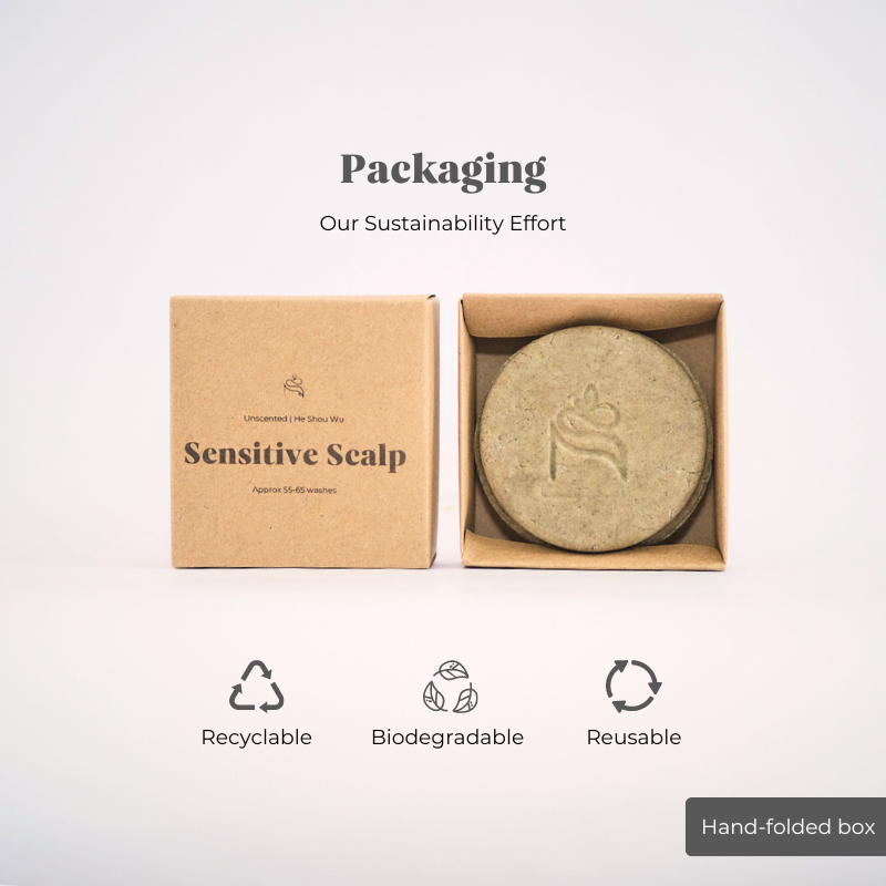 He Shou Wu Shampoo Bar packaging