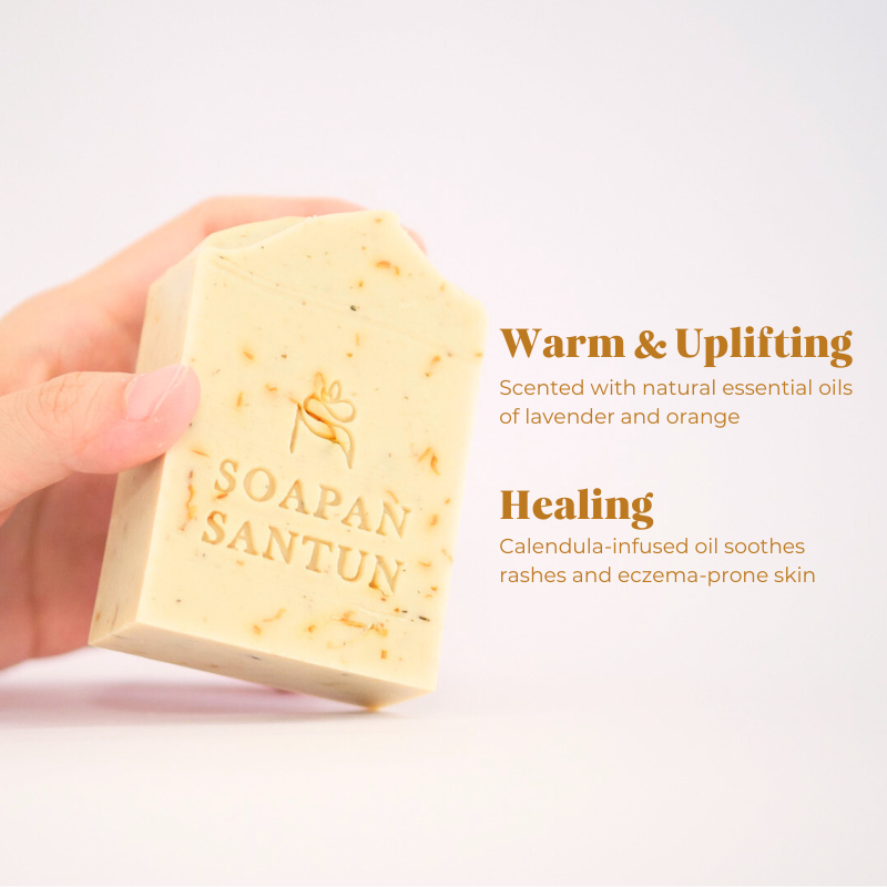 Calendula Homemade Soap benefits
