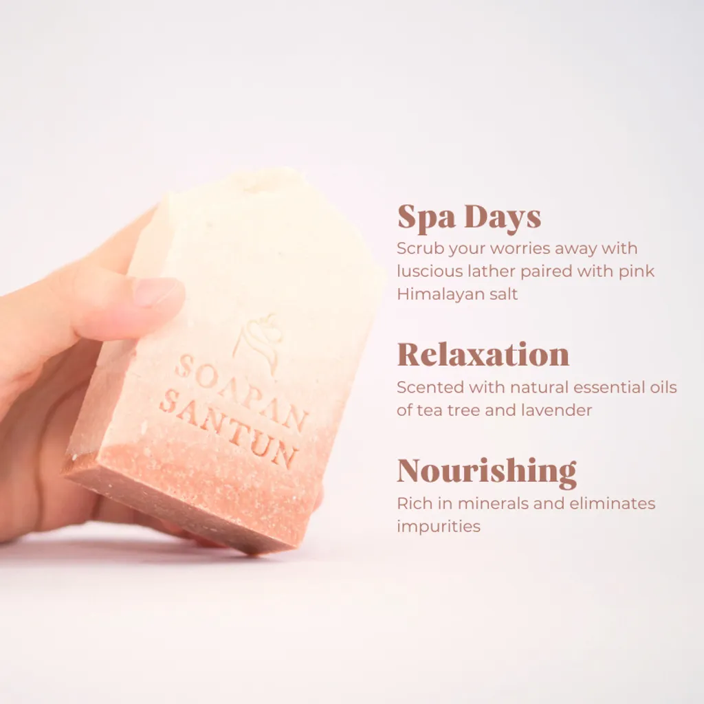 Himalayan Salt Homemade Soap benefits