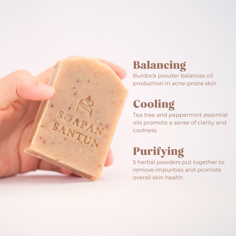 Burdock Balance Homemade Soap benefits