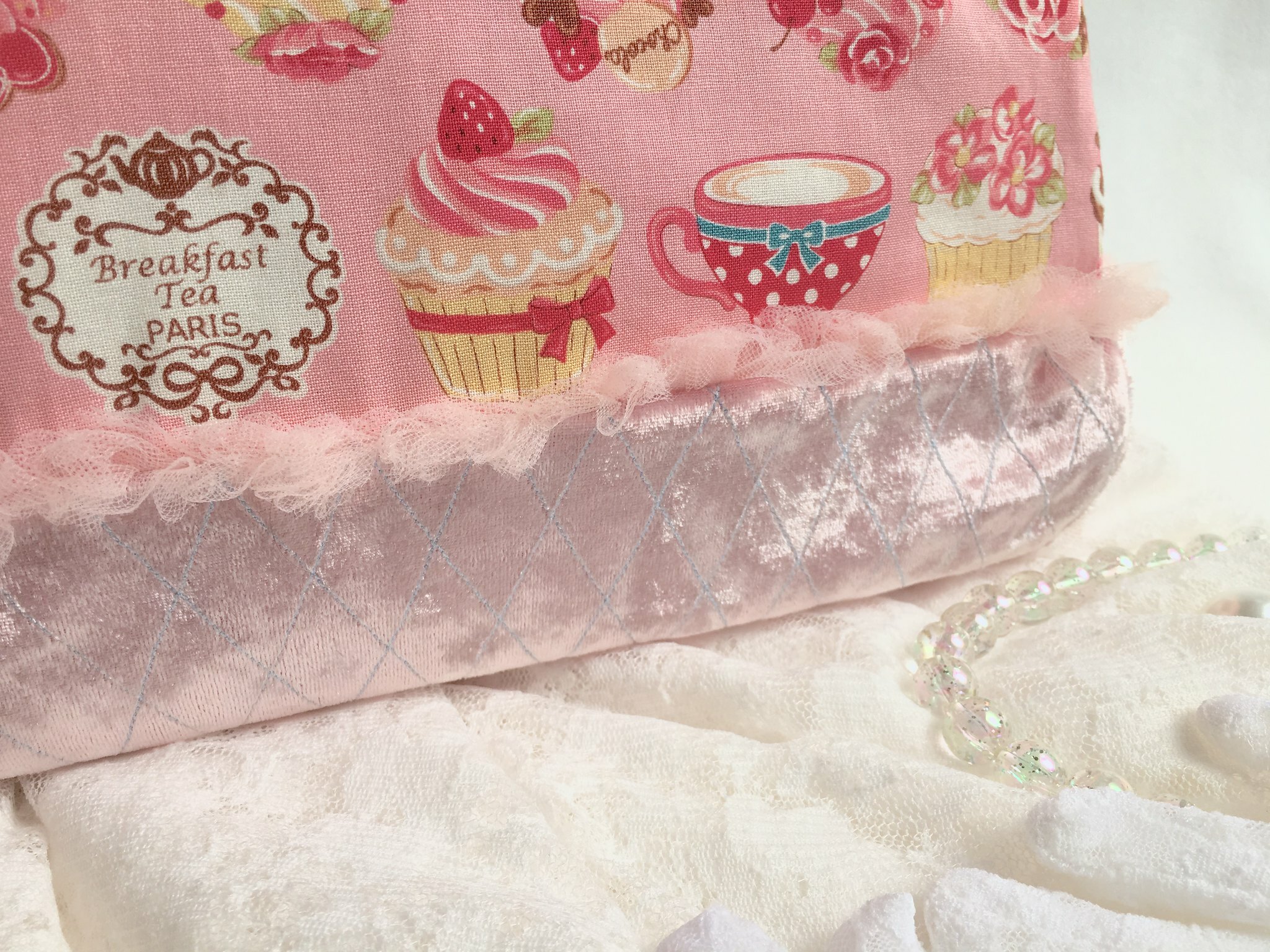 風后妃設計口金包粉色蛋糕包包細節圖pink stuff