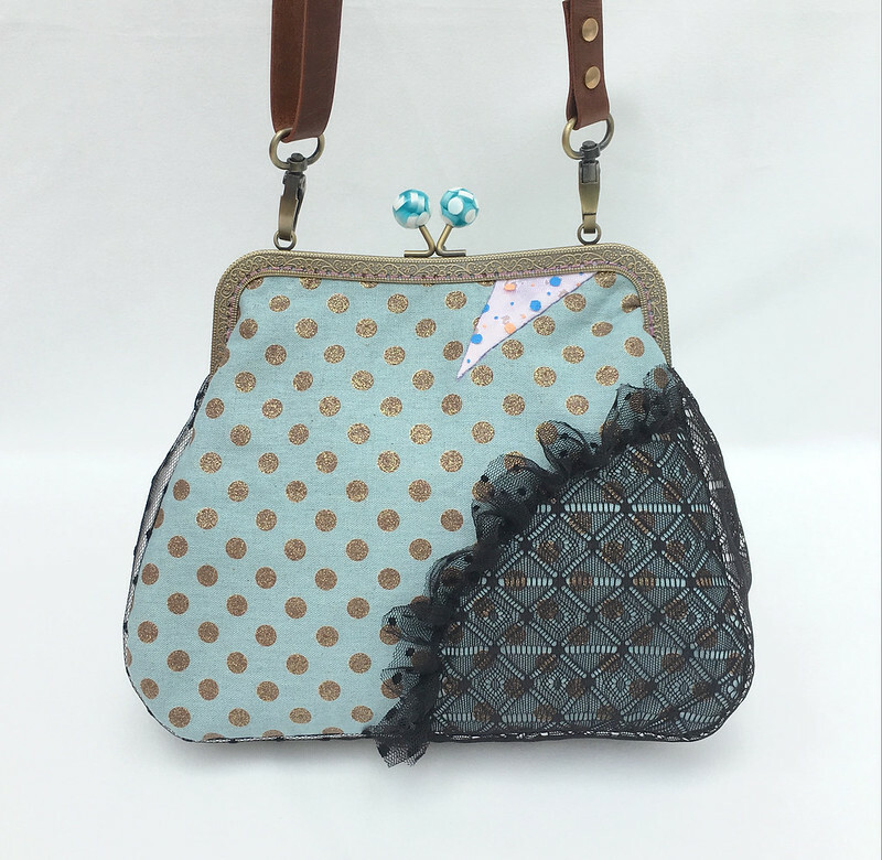 口金包點點吻鎖包 媽媽老婆生日禮物 gamaguchi clasp bag kisslock bag for lady gift 風后妃設計
