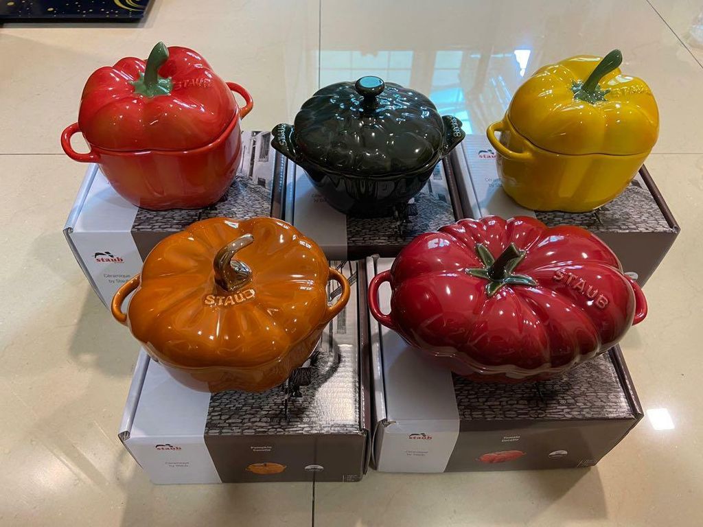 Staub Pepper Cocotte 12cm/0.45L Yellow Aussie2My