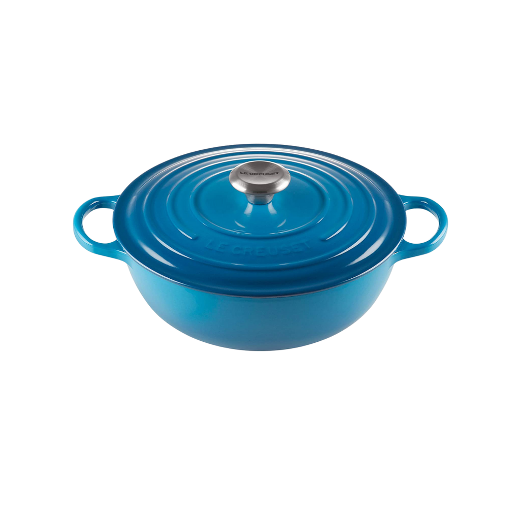 Le Creuset Marmite 24cm Marseille Blue – Aussie2My