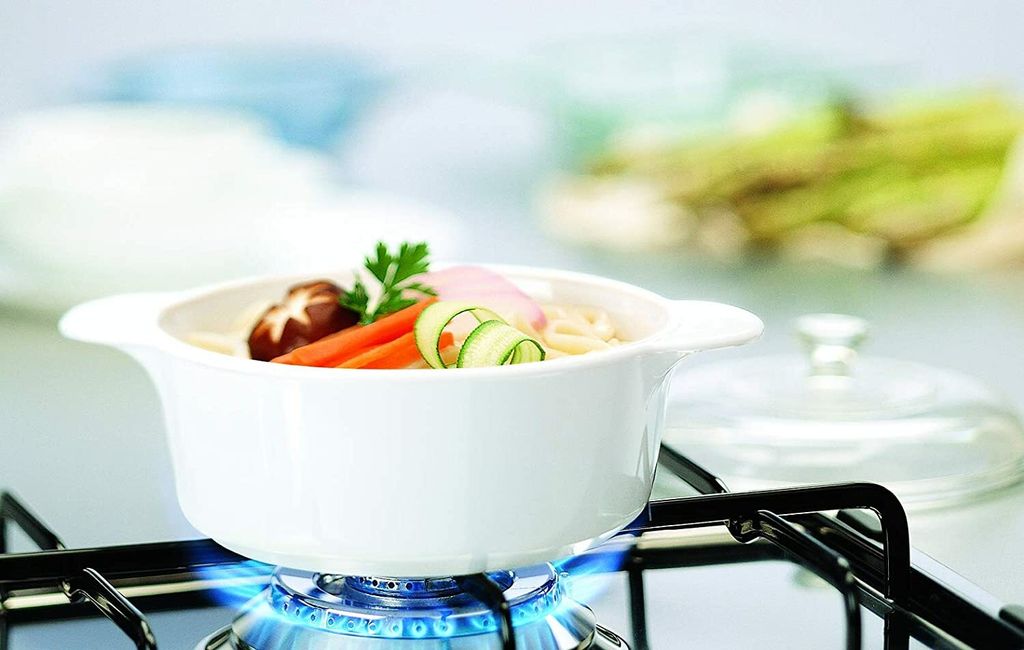 Corningware Stovetop Round Covered Casserole 3.25L Just White Aussie2My