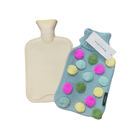 Morgan & Finch Hot Water Bottle Pom Pom Multi Color – Aussie2My