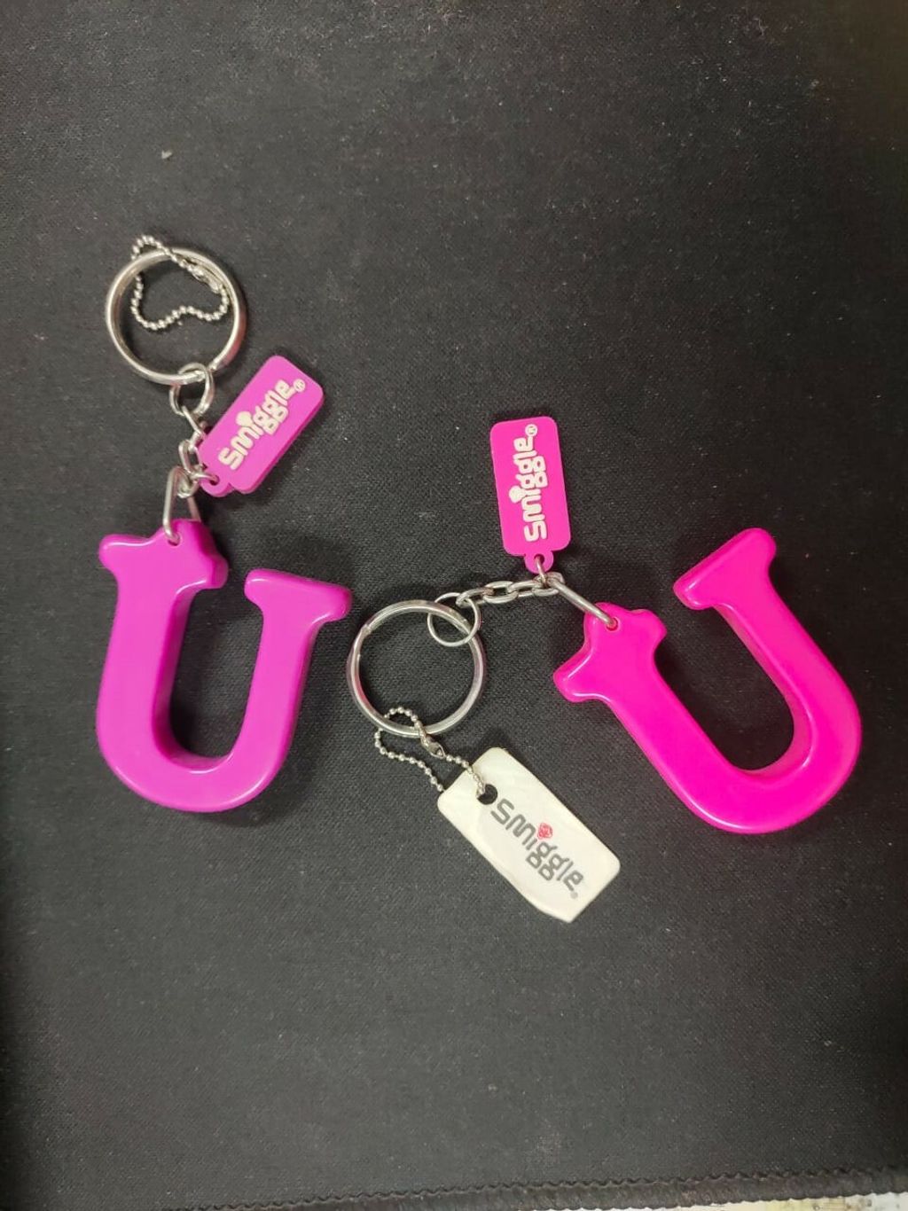 Smiggle Alphabet Keyring Letter 'U' Purple Aussie2My