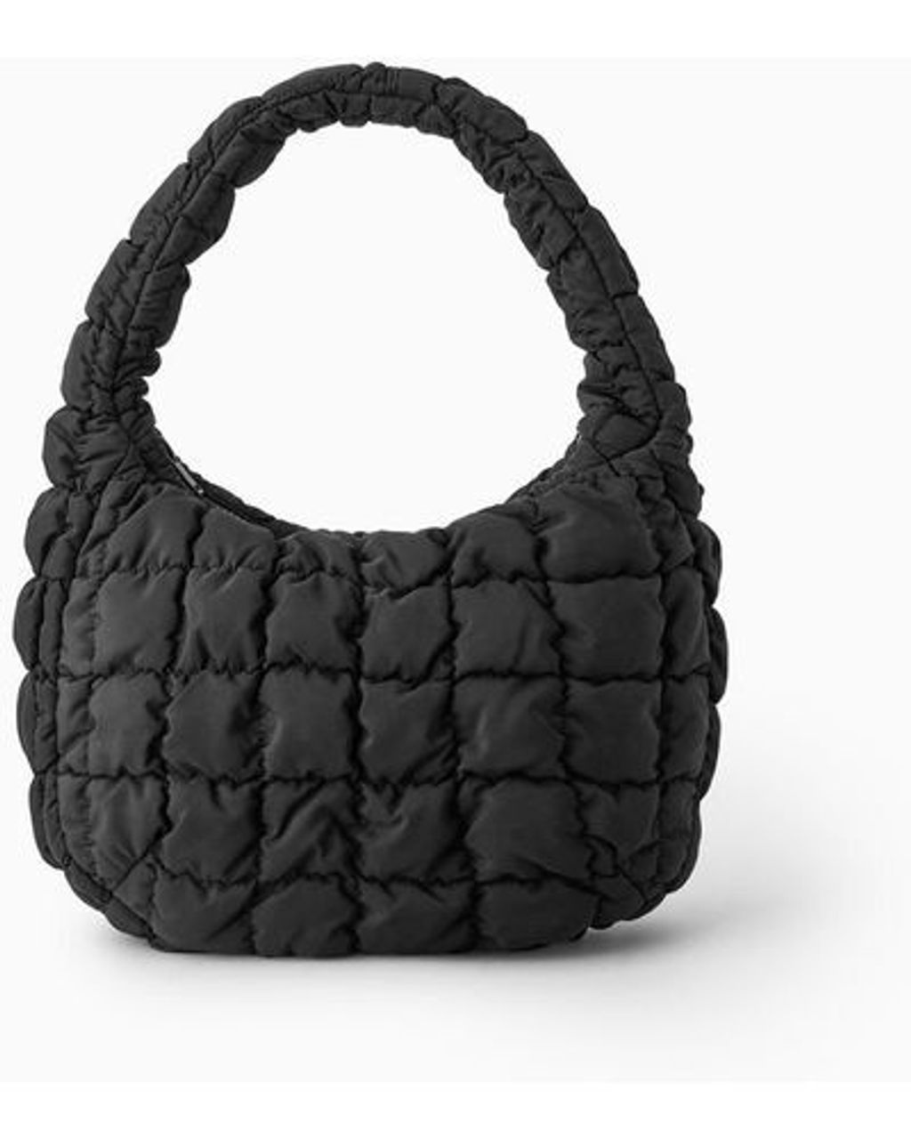 cos-Black-Quilted-Mini-Bag